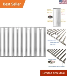 8mm 4 Pack Bull BBQ Lion Premium BBQ Grill Grate Replacement Parts For Bull 1... - Picture 1 of 7
