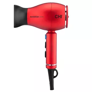 CHI 1875 Series Advanced Ionic Compact Hair Dryer Red - Picture 1 of 2