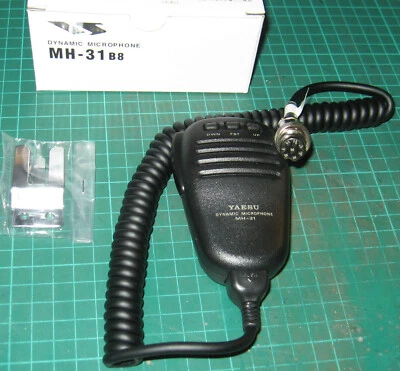 Yaesu MH-31 B8 hand mic FT847 AND MORE A REAL YAESU MIC - Image 1 of 4
