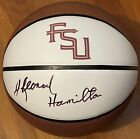 Leonard Hamilton Signed Autographed Florida State Logo Basketball PSA/DNA