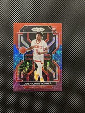 2021 Panini Prizm Choice Red Blue & Purple/15 Josh Christopher Rookie RC SSP