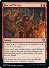 x4 Fires of Victory DMU MTG 123/281 UNCOMMON M/NM 4x