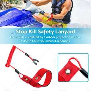 Stop Kill Key Floating Safety Wrist Lanyard Suitable For Yamaha Jet Ski Wave - Picture 1 of 9