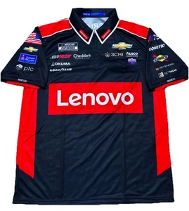 2023 KYLE BUSCH LENOVO Nascar Pit Crew Shirt RCR Chevy SPARCO - Bild 1 von 2