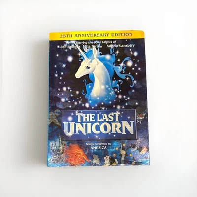 The Last Unicorn/1982 DVD 25th Anniversary Edition Animated Fantasy Classic New Foto 1 de 4