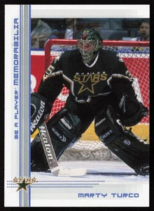 Marty Turco 2000-01 Be a Player Memorabilia Sapphire #440 #/100 - Dallas Stars - Picture 1 of 2