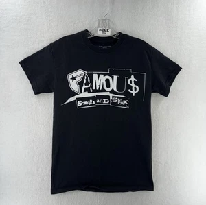 Vintage Famous Stars & Straps Men’s Y2K Logo T-Shirt Size S - Picture 1 of 6