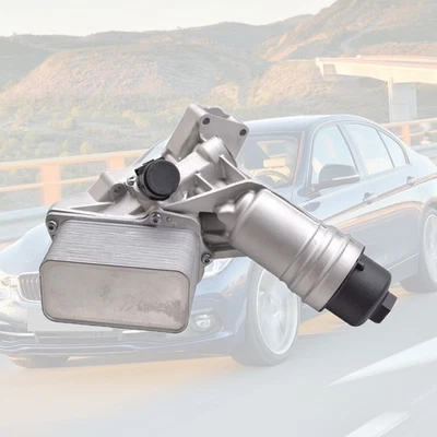 Подходит для BMW 440i G30 540i 640i 740i M240i X3 алюминиевый масляный радиатор двигателя в сборе - Изображение 1 из 4