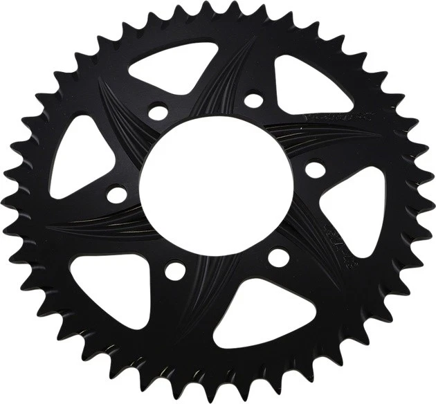 Vortex F5 Aluminum Rear Sprocket 43T 520 Black #452AK-43 for Kawasaki - Изображение 1 из 1