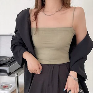 Women's Casual Thin Strap Top with Medium Stretch for Beach and Cycling - Picture 1 of 49