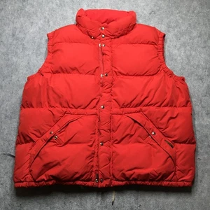 Polo Ralph Lauren Daunenweste Herren 4XLT Tall Rot Druckknopf Puffer Premium Bubble Big - Bild 1 von 9