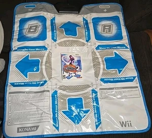 Tappetino pad Konami Nintendo Wii Dance Revolution RU054 con Dance Dance Revolution 2 - Foto 1 di 10