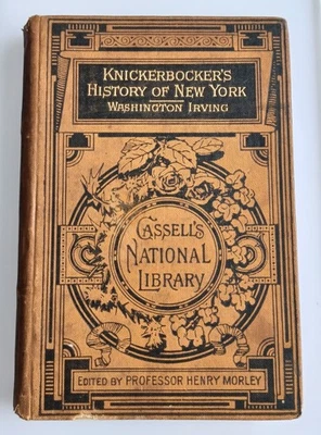 Antique 1887 Knickerbocker's History Of New York By Washington Irving Vol. 1 - Bild 1 von 4