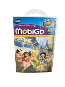 Vtech MobiGo Disney Fairies Explore Your Talents Learning Game Cartridge New - Picture 1 of 2
