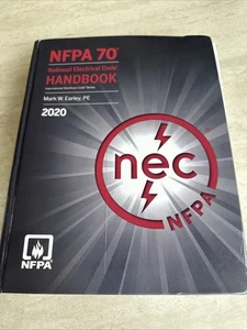 NFPA 70, National Electrical Code Handbook : 2020 Edition by National Fire... - Foto 1 di 12