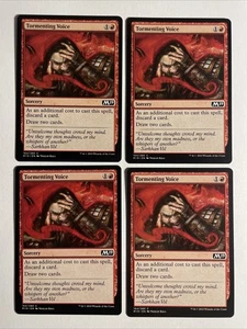 4x Mtg Core Set 2019 M19 Tormenting Voice NM Magic The Gathering - Bild 1 von 2