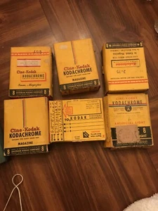 6 1940er Jahre KODACHROM 8 MM. ZEITSCHRIFTEN GEBRAUCHT HEIMKINO - Bild 1 von 8