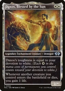 Daxos, Blessed by the Sun (002) Showcase Multiverse Legends MUL MTG Magic - Picture 1 of 1