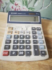 Sharp Desktop Calculator EL-2125 C