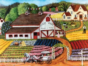 Rompecabezas MasterPieces Fresh Flowers 750 piezas de Art Poulin - Imagen 1 de 4
