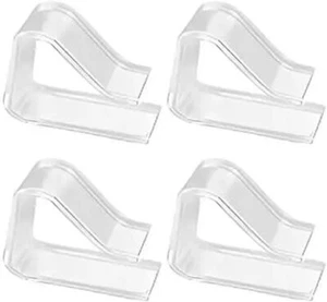 Tablecloth Clips Picnic Spring Tablecloth Holders Clips Table Cloth Clamp 4pcs - Picture 1 of 5