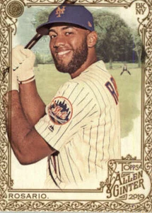 2019 Allen and Ginter Gold #45 Amed Rosario New York Mets BX 50A - Picture 1 of 2