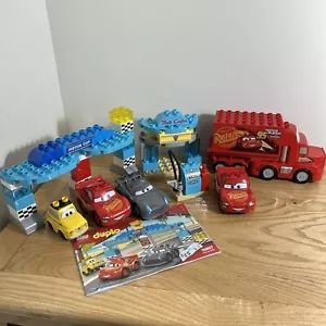 Lego Duplo #10857 Piston #10846 Flo’s Cafe Disney Pixar Cars McQueen INCOMPLETE - Picture 1 of 18