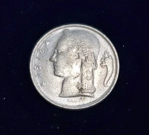1978 BELGIUM 5 FRANCS CIRCULATED COIN - Picture 1 of 2