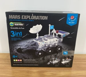 Mars Exploration Kit STEM 3 In 1 Solar Powered No 2067 NEW Unopened Box - Picture 1 of 5