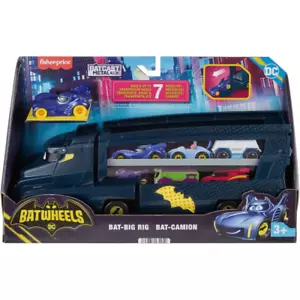 Fisher-Price DC Batwheels - Bat-Autotreno, playset Autotreno con rampa e veicolo - Foto 1 di 1