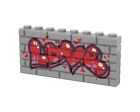 Custom UV Print on LEGO Bricks - Graffiti LOVE LBG
