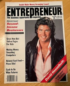 September 1984 Entrepreneur Magazine David Hasselhoff Knight Rider Business - Bild 1 von 2