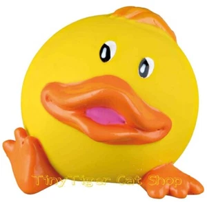 Multipet Animal Ball Squeaker Dog Puppy Toy 3" Aniball Duck - Picture 1 of 2