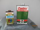 Vintage   Castrol  Motor Oil Can &  Castrol Girling  Brake Oil Can ..