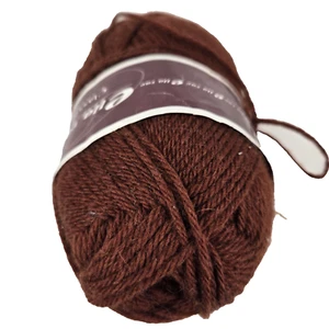1 Skein Yarn Ella Rae Classic 219 yds Wool Color 86 Brown Knitterst Nest - Picture 1 of 5