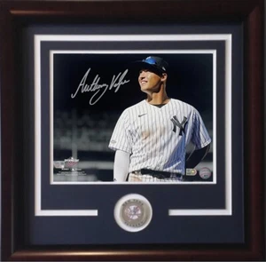 Anthony Volpe Yankees Signed 11x14 Framed Opening Day Photo Rookie Auto Fanatics - Picture 1 of 8