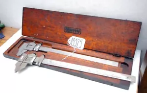 2 pinzas Vernier Starrett and Brown and Sharpe (Inv.45325) - Imagen 1 de 4