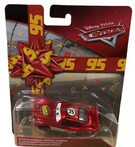 Disney Cars Radiator Springs Lightning McQueen Birthday Series 1:55 FREE SHIP! - Picture 1 of 1