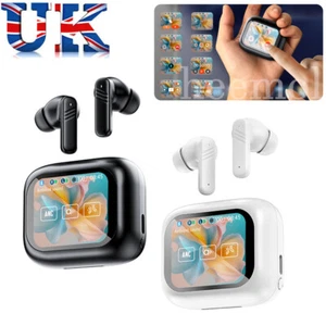 Smart Touchscreen Wireless Earbuds Bluetooth Kopfhörer Aktive Rauschunterdrückung - Bild 1 von 47