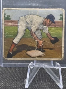 Bowman Virgil Stallcup #116 1950 Cincinnati Reds pobre - Imagen 1 de 2