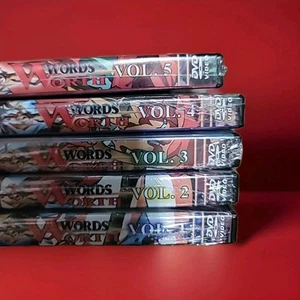 SEALED! Words Worth (5 Dvd Set) Vol 1-5 Oop Htf Out Of Print Japanese Anime - Picture 1 of 1