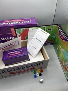 Vintage BALDERDASH 1984 Board Game The Hilarious Bluffing Game Complete - Picture 1 of 6
