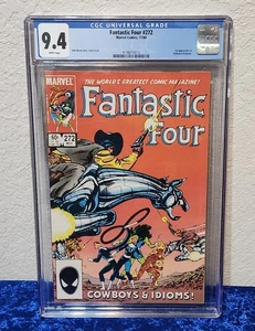 Fantastic Four 272 CGC 9.4 Marvel Comics 1° App di Nathaniel Richard 1984 - Foto 1 di 2
