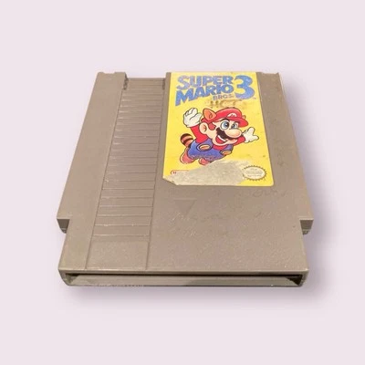 Super Mario Bros 3 NES Nintendo Game Authentic Cartridge Tested Working - Image 1 of 3