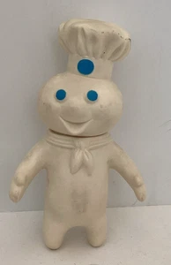 Vintage TPC 1971 Pillsbury Poppin' Fresh Doughboy Puppe 7,25 Zoll groß - Bild 1 von 7