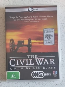 The Civil War A Film By Ken Burns DVD 1990 Region 4 Complete Series Documentary - Picture 1 of 10