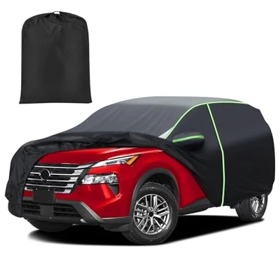 For BMW X5 & Audi Q7 2015-2023 Waterproof Car Cover All Weather with Door Zipper Foto 1 de 4
