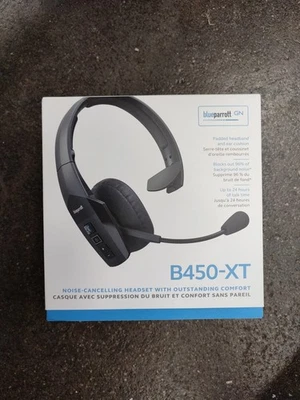 Blue Parrot B450-XT 204270 Bluetooth Wireless Trucker Cell Phone Headset Parrott - Image 1 of 3