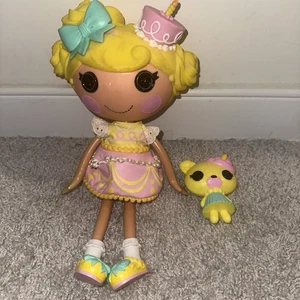 Lalaloopsy Celebration Birthday Candle Slice O Cake Large 13" Doll MGA 2009 - Picture 1 of 7