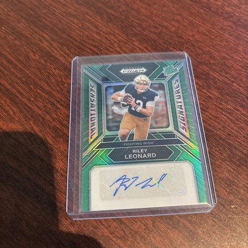 2024 Panini Prizm Draft Picks - Sensational Signatures Riley Leonard # ...